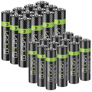 Venom High Capacity Rechargeable AA / AAA Batteries (Includes 12 x AA plus 12 x AAA)