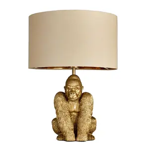 Mayorga Novelty Lamp Black / Beige