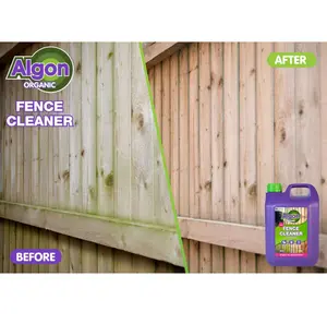 Algon Organic Fence Furniture Cleaner Concentrated Algae Remover Pet Safe 2.5L