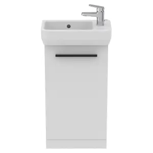 Ideal Standard i.life S Slimline Matt White Freestanding Bathroom Vanity unit (H) 740mm (W) 410mm