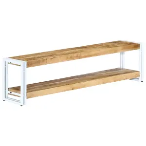 Berkfield TV Cabinet  150x30x40 cm Solid Mango Wood