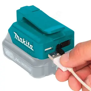 Makita DEAADP06 USB Port Battery Charger for 10.8v CXT Lithium Batteries