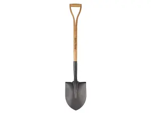 Kent & Stowe Carbon Steel Round Nosed Shovel, FSC