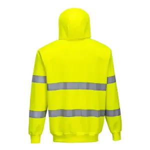 Portwest Hi-Vis Zip Front Hoodie