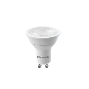 paul russells LED GU10 Dimmable Bulb, 4.5W 400 Lumens, 50w Equivalent, 2700K Warm White, Ceiling Spotlights