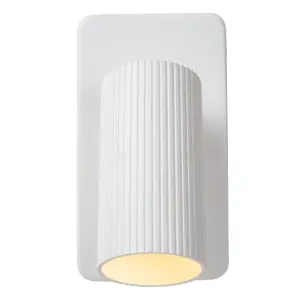 Lucide Clubs Modern Wall Spotlight - 1xGU10 - White