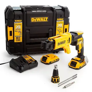 Dewalt DCF620D2K 18v XR Lithium Ion Brushless Collated Drywall Screwgun Kit