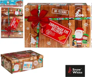 Christmas Eve Delivery Box - Small, Elf Delivery Box, Xmas