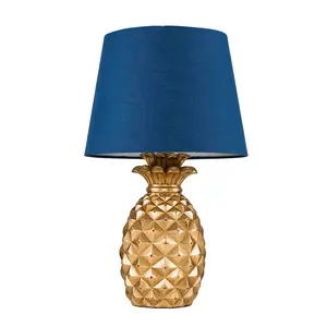 Lupine Table Lamp Navy Blue