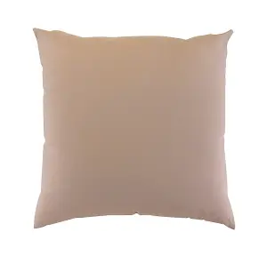 Scatter Cushion 18 x 18 Outdoor Garden Furniture Cushion (Pack of 4) - L46 x W46 cm - Cream