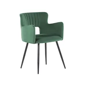 Kirssy Upholstered Dining Chair Dark Green