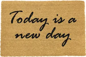 Today is a new day doormat - Regular 60x40cm