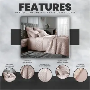 Toman Polyester Solid Colour Duvet Cover with Pillowcases Champagne / Single Duvet Cover + 1 Standard Pillowcase