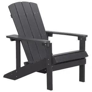 Garden Chair ADIRONDACK Dark Grey