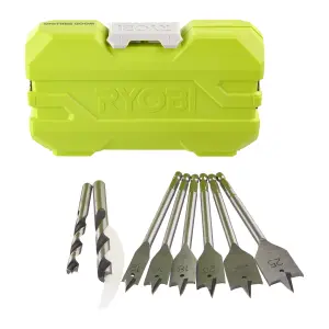 Ryobi 12 piece Mixed Drill bit set