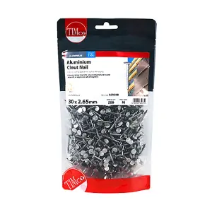 TIMCO Clout Nails Aluminium - 30 x 2.65