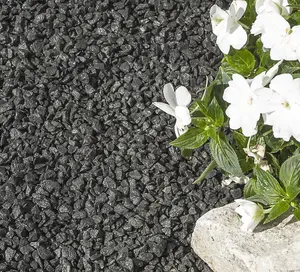 Black Basalt Gravel 10mm - 50 Bags (1000kg)