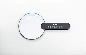 Stylpro Twirl Me Up Hand Held LED Mirror - Black