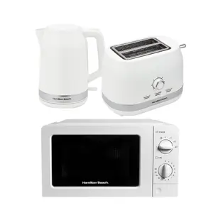 Hamilton Beach Ella White Kitchen Bundle