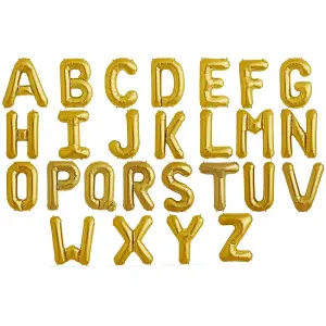 NorthStar 34 Inch Gold Balloon Letters Gold (U)