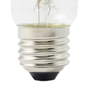 Diall E27 7.8W 1055lm Clear GLS Warm white LED filament Light bulb