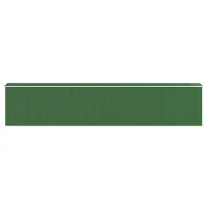 Berkfield Garden Shed Green 192x938x223 cm Galvanised Steel