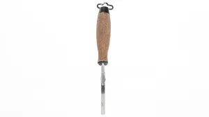 Toolty Tuck Pointing Jointing Finger Trowel with Cork Handle Stainless Steel Hand Tool - 8mm - Bricklayer DIY