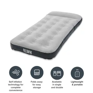 Yawn Air Self Inflating Camping Mattress Single