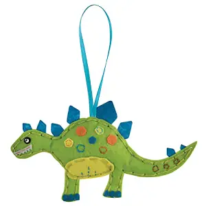 FELT KIT DINOSAUR - Felt Decoration Kit: Dinosaur - Trimits