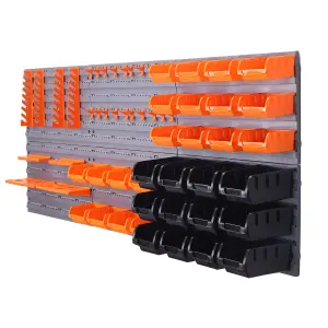 66 Piece Tool Storage Set with Wall Plates