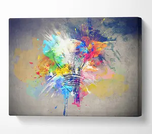 I Have An Idea Canvas Print Wall Art - Medium 20 x 32 Inches