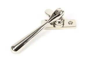 From The Anvil Polished Nickel Locking Newbury Fastener