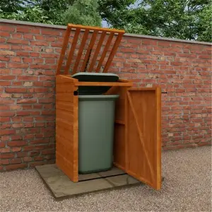 Single Bin Store (12mm Tongue and Groove Floor and PENT Roof)