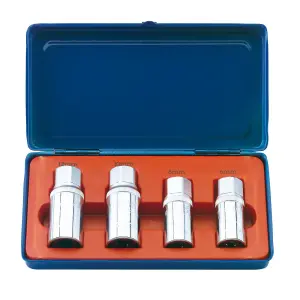 Draper 1/2" Square Drive 4 Piece Stud Extractor Set 55641