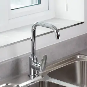 Bristan Vela Chrome effect Kitchen Mixer Tap