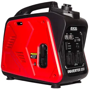 Excel Petrol Inverter Generator 4-Stroke Engine 1700W/100CC