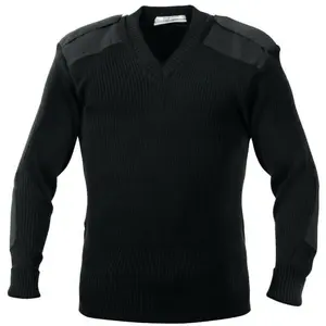 Yoko Mens V-Neck NATO Security Sweater / Workwear