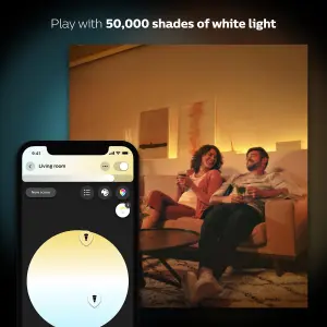 Philips Hue White Ambiance 60W B22 Smart Bulb 2-Pack