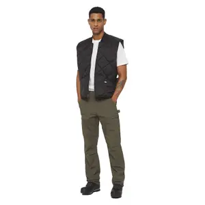 Dickies Mens Diamond Quilted Vest