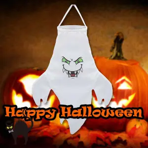 Hanging Ghost Decoration Halloween Party, Trick or Treat  Fangs