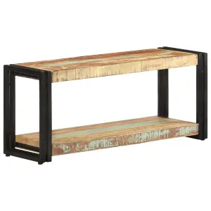 Berkfield TV Cabinet 90x30x40 cm Solid Reclaimed Wood