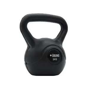 UBUNG Fitness Kettlebell for Weight Lifting Workout 2kg Black