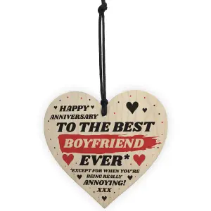 Funny Joke Anniversary Gift For Best Boyfriend Rude Gift For Him Humour Heart