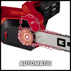 Einhell Electric Chainsaw 35cm 1800W With Bar And Chain Automatic Tension Oiling Corded GH-EC 1835