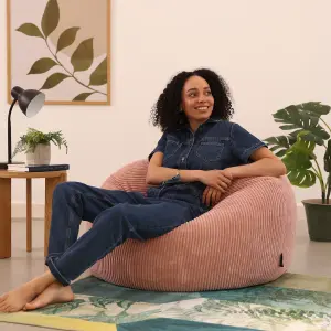 icon™ Pink Bean Bag Chair adult - Kingston