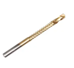 UK Drills Milling Drill Bit 6mm Wood Titanium Coated Woodworking