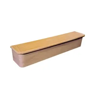 Cheshire Mouldings Stair Klad Oak Universal Bullnose (L) 235mm (W) 1200mm (T) 200mm