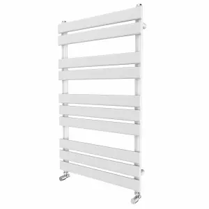 Right Radiators 1000x600 mm Designer Flat Panel Heated Towel Rail Radiator Bathroom Warmer Heating White