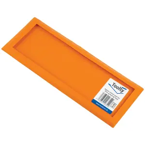 Toolty Replacement Rubber for Grouting Float 250x95mm Orange for Tiling Finishing Tool Trowel Floors Walls DIY