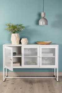 Malla Cabinet , TV Stand, Storage Function, White Cabient